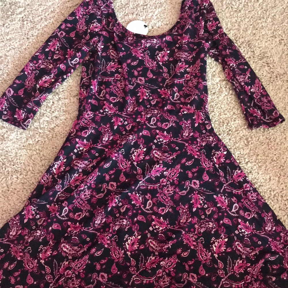 Dress patterned